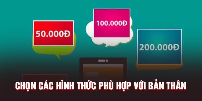 Chọn ví điện tử mà hội viên muốn sử dụng sau đó nạp tiền Vin777